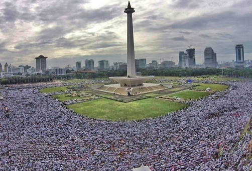  Jenderal Tito: Suasana Doa Bersama di Monas Seperti di Padang Arafah