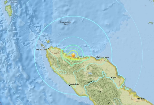  Gempa Aceh: Jumlah Korban Meninggal Jadi 4 Orang