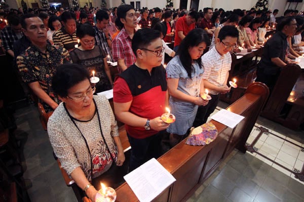  FOTO: Ibadah Natal di Bandung Berlangsung Lancar dan Aman