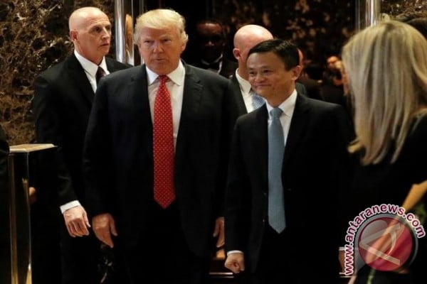  CEO Alibaba Bertemu Trump di New York