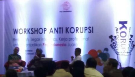  Pos Indonesia Gelar Worskhop Anti Korupsi