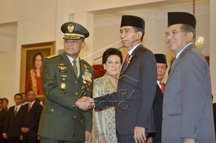  Calon Kasau, Panglima TNI Gatot Nurmantyo Mengajukan 3 Nama