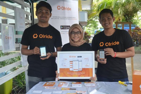  Mahasiswa Brawijaya Ciptakan Aplikasi Pesan Servis Motor \'Olride\'