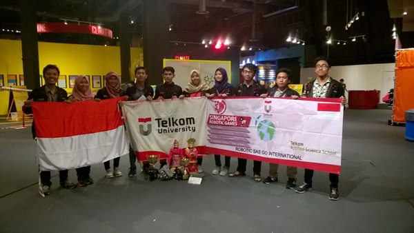  Robot Indonesia Juarai Kompetisi Internasional