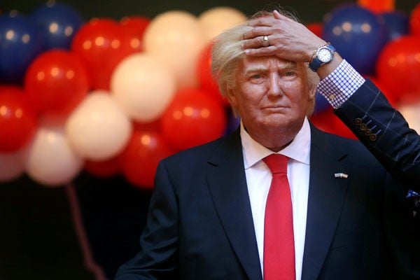  Patung Lilin Donald Trump Gunakan Rambut Asli