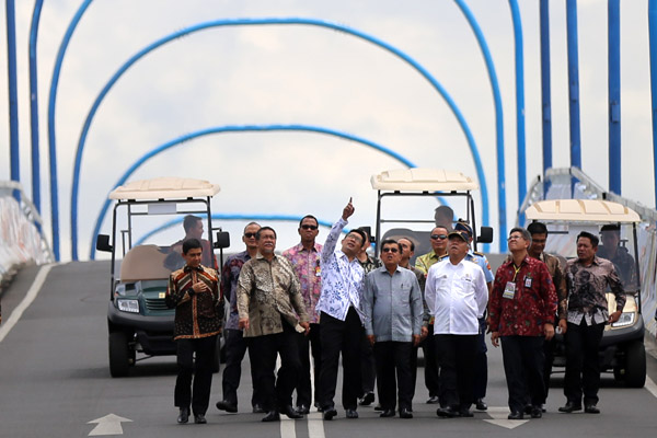  FOTO: Wapres Jusuf Kalla Akan Resmikan Overpass Antapani