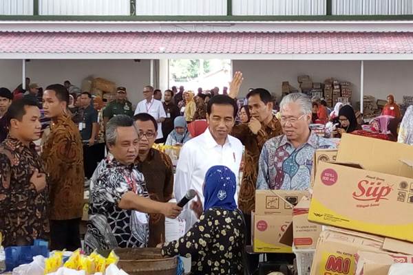  Presiden Jokowi Resmikan Pasar Sambi Boyolali