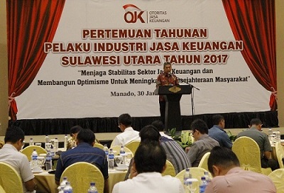  OJK Minta Perbankan Sulut Himpun Dana Bawah Bantal