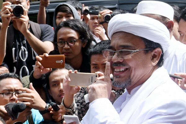  Rizieq Shihab Diperiksa Terkait Dugaan Makar