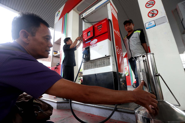  FOTO: Perlindungan Konsumen, SPBU Rutin Lakukan Tera Ulang