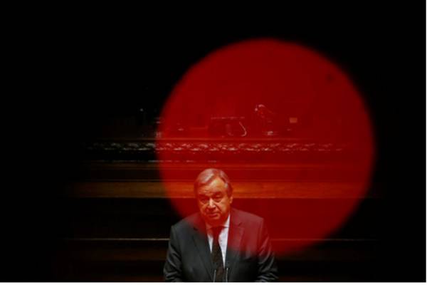 Sekjen PBB Antonio Guterres./.Reuters 