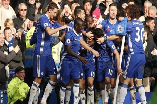  LIGA INGGRIS: Hasil Chelsea vs Arsenal 3-1, Hazard dan Fabregas Memukau