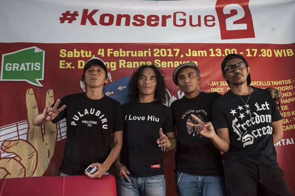  #KonserGue2 : Slank Tak Wajibkan Slankers Ikuti Pilihan Politiknya