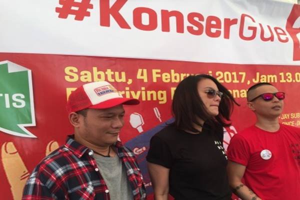  #KonserGue2 : Demi Masa Depan Anak, Iwa K Dukung Ahok-Djarot