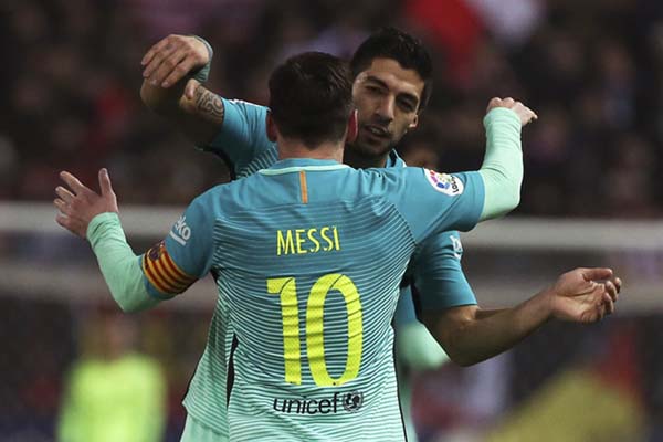  16 Gol, Messi Samai Suarez Top Skor La Liga