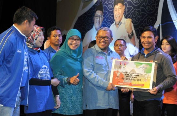  Pemprov Jabar Lunasi Bonus Atlet PON/Peparnas 2016 Rp238 Miliar