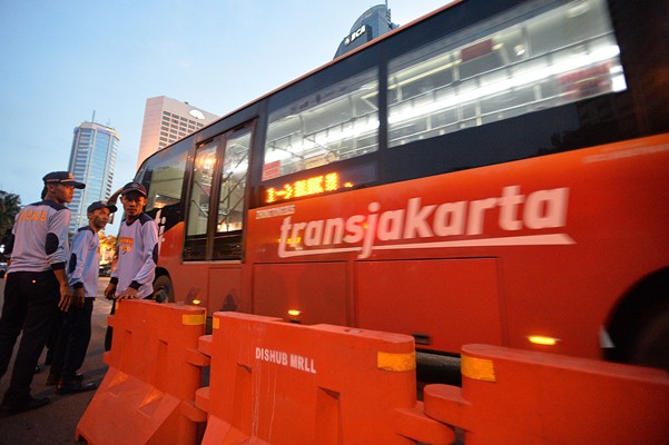  AKSI 112: Ini Pengalihan Rute Bus Transjakarta