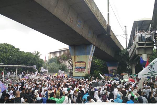  AKSI 112: Peserta Terus Padati Kawasan Istiqlal