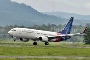  Sriwijaya Air Buka Penerbangan Langsung Surabaya-Jayapura