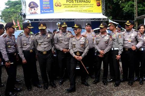  1.656 Personel Polisi Siap Amankan Pilkada di Pekanbaru & Kampar