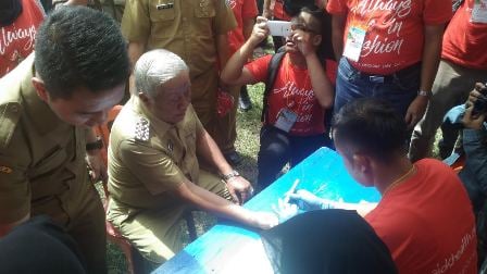  Kampanye Pencegahan HIV/AIDS di Pangandaran