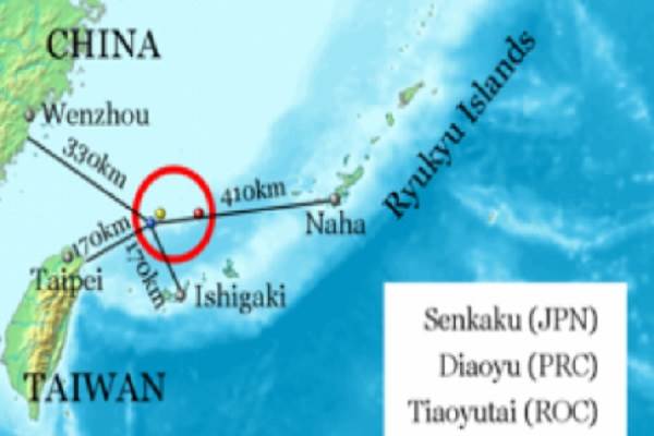  China Tentang Klaim Jepang-AS atas Pulau Diaoyu