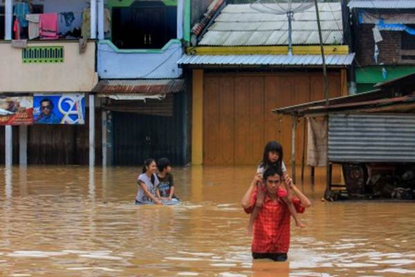  Sejumlah Pemukiman Warga Tangsel Rawan Kebanjiran