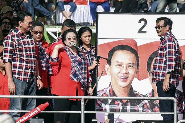  QUICK COUNT PILKADA DKI 2017: Megawati Mulai Hitung Raihan Suara