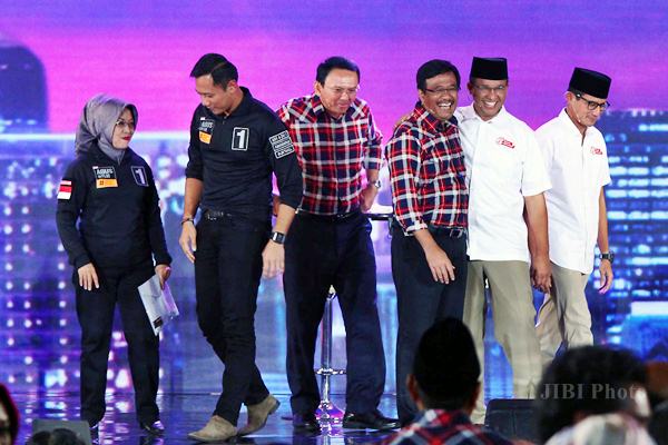  HASIL QUICK COUNT PILKADA DKI 2017: Siapa Pemenangnya, Agus-Sylvi, Ahok-Djarot, Anies-Sandi?