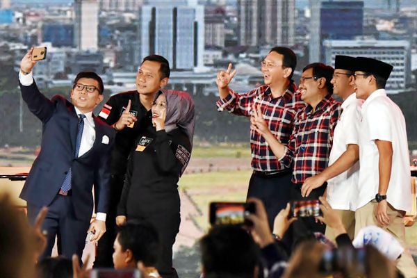  Kawalpilkada.id Catat Ahok Unggul 61,21%, Anies 26,88%, AHY 10,91%