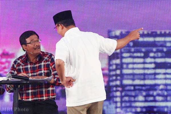  HASIL QUICK COUNT PILKADA DKI 2017: Anies Kalahkan Ahok di TPS Djarot