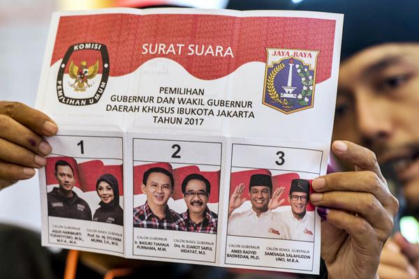  HASIL QUICK COUNT PILKADA DKI 2017: Ahok-Djarot Kuasai Lima TPS di Rutan Cipinang