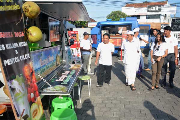  Denpasar Kini Punya Pusat Kuliner \'Food Truck\'s\'