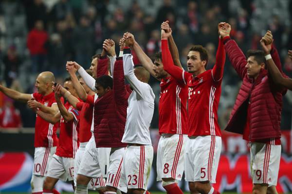  Munchen Bantai Arsenal 5-1 di Liga Champions