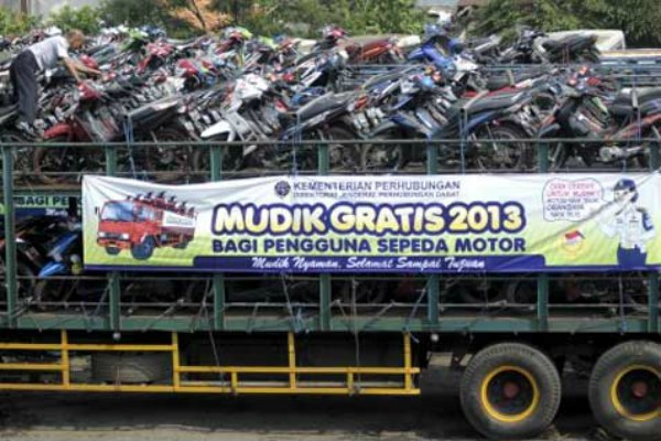  Lebaran 2017 : KAI Mulai Buka Pendaftaran Angkutan Motor Gratis