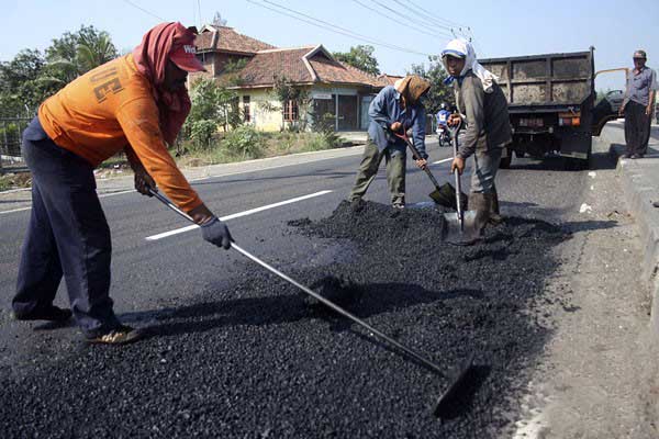  Jalan Rusak Pantura Diperbaiki dalam 2 Pekan