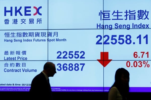  BURSA HONG KONG 17 FEBRUARI: Investor Ambil Untung Pasca Reli, Hang Seng Melemah