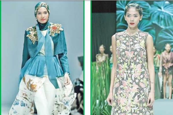  Corak Floral Nan Anggun Semarakkan IFW 2017