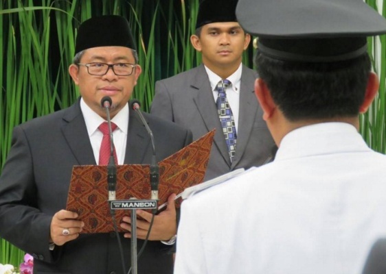  Lama Diparkir Jadi Staf Ahli, Aher Lantik Dicky Saromi Jadi Kepala BPBD