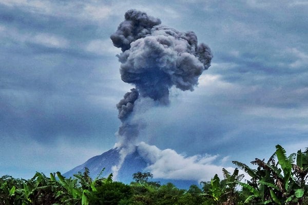  Aktivitas Gunung Sinabung Meningkat