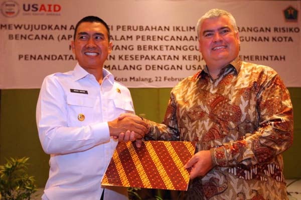  Pemkot Malang-USAID Kerja Sama Bidang Adaptasi Iklim