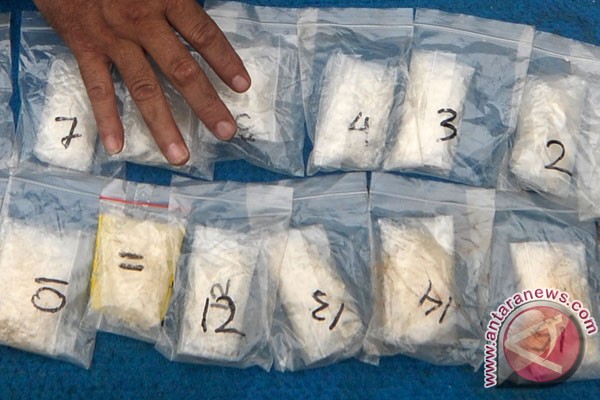  2 Kilogram Sabu-sabu Diamankan Polda Jambi