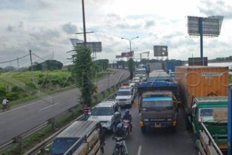  MMS Pasang Jembatan Timbang Elektronik di Gerbang Tol Cilegon Timur