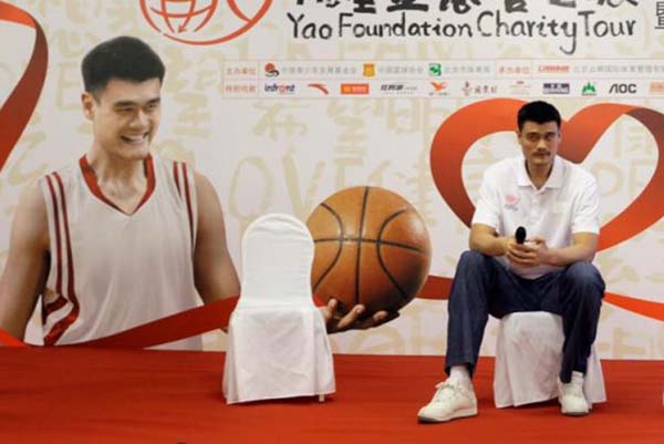  Mantan Bintang NBA Yao Ming Pimpin Asosiasi Bola Basket China