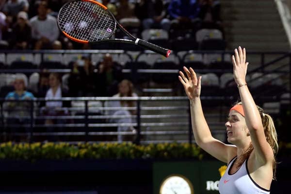  Elina Svitolina Juara Tenis Dubai Terbuka