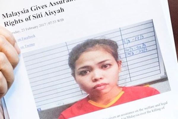 Kim Jong-nam Dibunuh : Besok, Dakwaan untuk Siti Aisyah Dibacakan