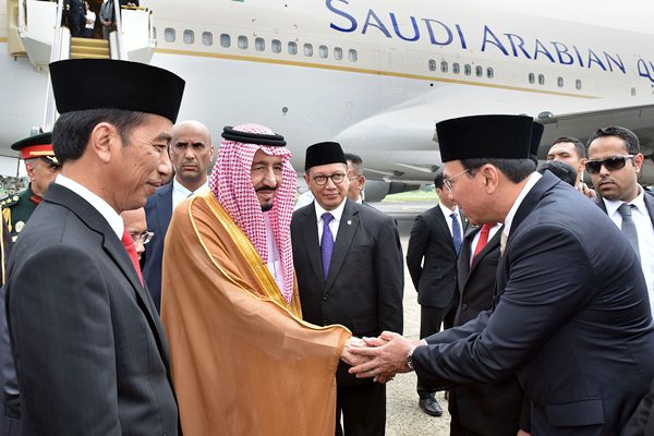  Cerita Ahok Soal Foto di Twitter Bersalaman dengan Raja Salman