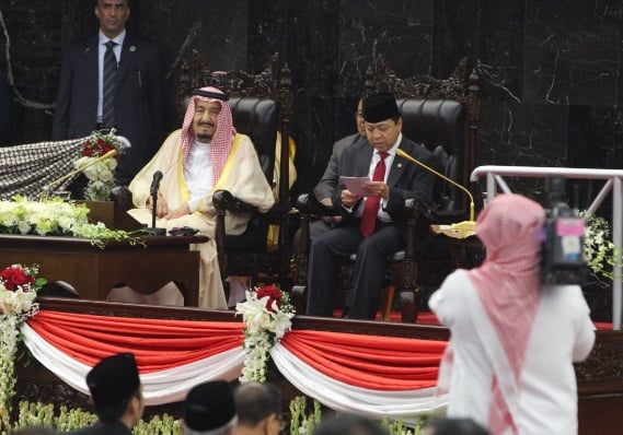  SBY dan Prabowo Hadiri Pidato Raja Salman di DPR