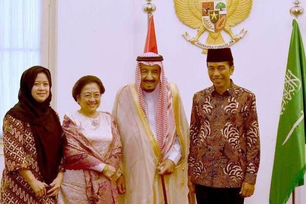  Ketika Raja Salman dan Megawati Bertemu