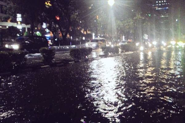  Inilah Titik Lokasi Banjir di Jakarta Malam Ini